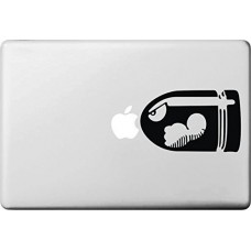 NetsPower® Abstract Design Series II Vinile Vinyl Decal Sticker Adesivo Adesivi Power-up Art Nero per Apple MacBook Pro/Air 13" 15" - Modello 25