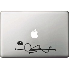 NetsPower® Abstract Design Series II Vinile Vinyl Decal Sticker Adesivo Adesivi Power-up Art Nero per Apple MacBook Pro/Air 13" 15" - Modello 27