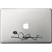 NetsPower® Abstract Design Series II Vinile Vinyl Decal Sticker Adesivo Adesivi Power-up Art Nero per Apple MacBook Pro/Air 13" 15" - Modello 27