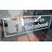 'Find di vetro inciso su Facebook'adesivi per interno cromato. Può contenere fino confezione da 2)