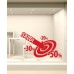 Adesivi Murali Vetrofania saldi "Saldi Bersaglio" - Misure 100x61 cm - Vetrine negozi per saldi, stickers, adesivi
