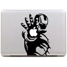 Vati fogli smontabili freddo creativo Transformers Decal Sticker Art nero per Apple Macbook Pro Air Mac 13 "15" pollici / Unibody 13 "15" Laptop Inch