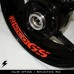 BMW R1200GS moto cerchio interno adesivo in vinile GW