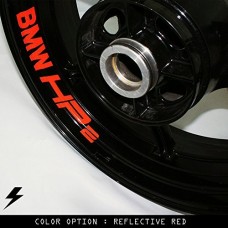 BMW HP2 moto cerchio interno adesivo in vinile GW