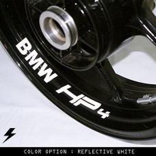 BMW HP4 moto cerchio interno adesivo in vinile GY