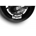 Buell moto cerchio interno adesivo in vinile GY
