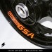 BMW R1200 GSA moto cerchio interno adesivo in vinile GO