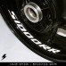 BMW S1000RR v2 moto cerchio interno adesivo in vinile GY