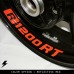 BMW R1200 RT moto cerchio interno adesivo in vinile GB