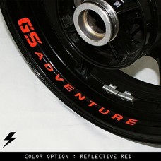 BMW GS Adventure moto cerchio interno adesivo in vinile GU