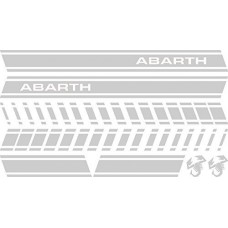 Adesiviautoemoto - Kit-Tun-Abarth Cromo