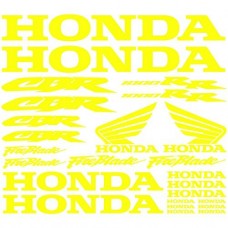 Adesivi Stickers Honda cbr 1000rr Ref: MOTO-038 Jaune Flash