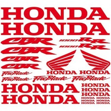 Adesivi Stickers Honda cbr 1000rr Ref: MOTO-038 rosso