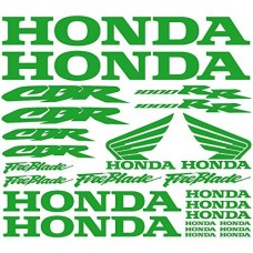 Adesivi Stickers Honda cbr 1000rr Ref: MOTO-038 verde chiaro