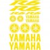 Adesivi Stickers Yamaha R6 Ref: 155-MOTO giallo