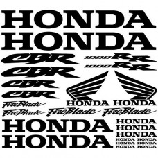 Adesivi Stickers Honda cbr 1000rr Ref: MOTO-038 nero