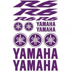 Adesivi Stickers Yamaha R6 Ref: 155-MOTO viola