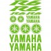 Adesivi Stickers Yamaha R6 Ref: 155-MOTO Vert kawa