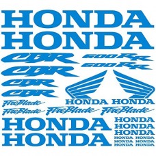 Adesivo adesivi HONDA CBR 600RR Ref: moto-039 azzurro