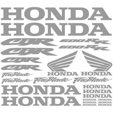 Adesivo adesivi HONDA CBR 600RR Ref: moto-039 grigio