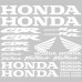 Adesivi Stickers Honda cbr 1000rr Ref: MOTO-038 bianco
