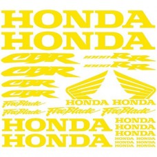 Adesivi Stickers Honda cbr 1000rr Ref: MOTO-038 giallo