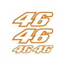 Autoadesivo Kit adesivi 46 SPON 009-Ref: Orange KTM