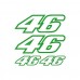 Autoadesivo Kit adesivi 46 SPON 009-Ref: verde chiaro
