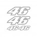 Autoadesivo Kit adesivi 46 SPON 009-Ref: grigio
