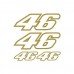 Autoadesivo Kit adesivi 46 SPON 009-Ref: oro