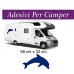 ADESIVO PER CAMPER - FIGURA DELFINO - HOBBY MOBILVETTA ADRIA HYMER ARCA adesivi per camper - caravan roulotte - accessori camper, stickers, decal