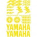 Adesivi Stickers Ref: MOTO Yamaha R6-162 giallo