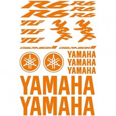 Adesivi Stickers Ref: MOTO Yamaha R6-162 Orange KTM