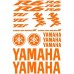 Adesivi Stickers Ref: MOTO Yamaha R6-162 Orange flash