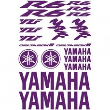 Adesivi Stickers Ref: MOTO Yamaha R6-162 viola
