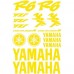Adesivi Stickers MOTO Yamaha R6-Ref: 160 giallo