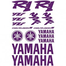 Adesivi Stickers Ref: MOTO Yamaha R1-159 viola
