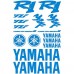 Adesivi Stickers Ref: MOTO Yamaha R1-159 azzurro cielo