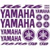 Adesivo adesivi Yamaha R6 Ref: moto-164 Violet