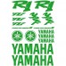 Adesivi Stickers Ref: MOTO Yamaha R1-159 verde chiaro