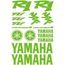 Adesivi Stickers Ref: MOTO Yamaha R1-159 Vert kawa