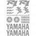 Adesivi Stickers Ref: MOTO Yamaha R1-159 grigio