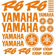 Adesivi Stickers Ref: MOTO Yamaha R6-166 Orange KTM