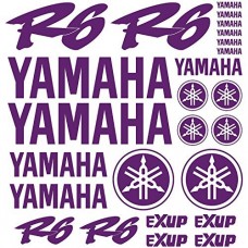 Adesivi Stickers Ref: MOTO Yamaha R6-166 viola