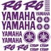 Adesivi Stickers Ref: MOTO Yamaha R6-166 viola