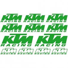 Adesivi Stickers ktm-MOTO racing Ref: 104 verde chiaro