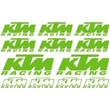 Adesivi Stickers ktm-MOTO racing Ref: 104 Vert kawa