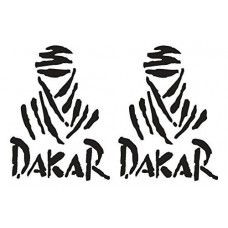 adesivi DAKAR stickers DAKAR - 25 CM moto DUCATI MONSTER -