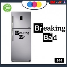 Adesivo per FRIGORIFERO - ADESIVO BREAKING BAD 24*33 Centimetri - COLORE NERO Cod. 944