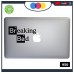 Adesivo BREAKING BAD Mac - PER TUTTI I MODELLI DI Mac Book Apple 13-15-17 - ADESIVO PER QUALSIASI COMPUTER ANCHE NON MAC BOOK - COLORE NERO Cod. 950